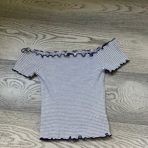 zara cute off the shoulder top